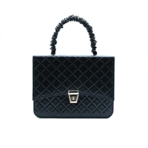Luxeira Bella Quilta Tote Bag Black